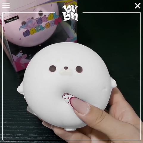 Hachimi Squishy Seal Ballon