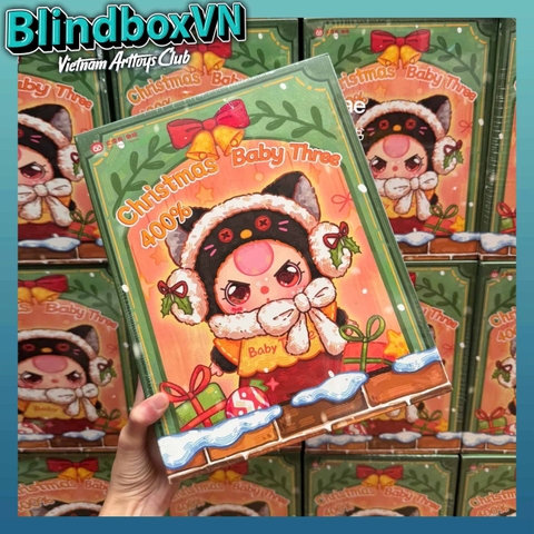 Blindbox Baby Three 400% Christmas Version ( Phiên Bản Giáng Sinh )