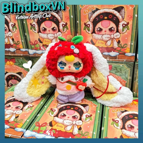 Blindbox Baby Three 400% Christmas Version ( Phiên Bản Giáng Sinh )