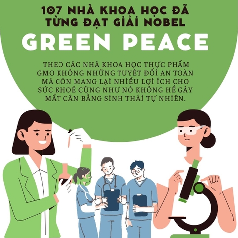 nhà khoa học ủng hộ sản phẩm biến đổi gen