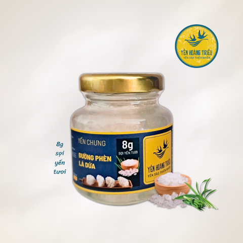 Yến Hũ Chưng  Tươi Vị Đường Phèn Lá Dứa