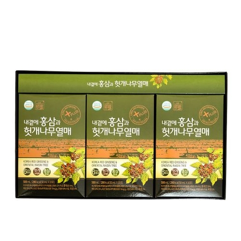 Korean Red Ginseng & Hovenia Dulcis Thunb (50 ML x 30g) – Daedong