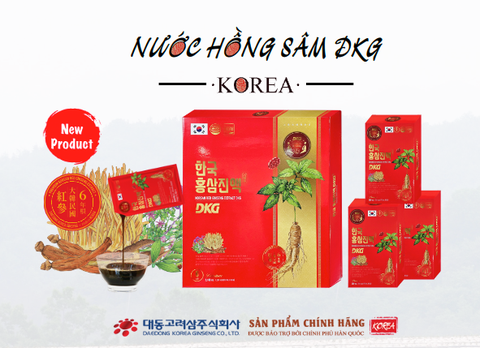 Nước hồng sâm DKG (30gói x 70ml)