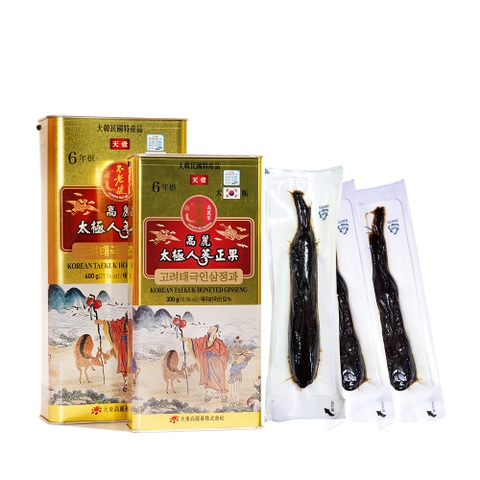 Korean Taekuk Honeyed Ginseng 600g (Thiên sâm) – Daedong