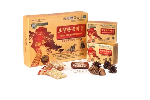 Royal Korean Red Pine – Thông đỏ hoàng gia Hàn Quốc 120v*450mg