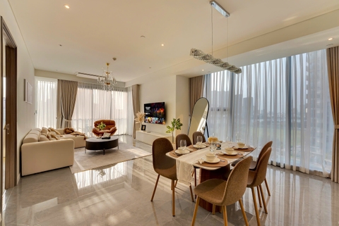 CHO THUÊ CĂN HỘ METROPOLE OPERA RESIDENCE – 3 PHÒNG NGỦ – VIEW SÔNG & PHÁO HOA – 137M² – FULL NỘI THẤT