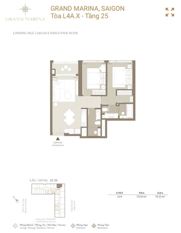 ✨BÁN CĂN HỘ– GRAND MARINA SAIGON | CĂN GÓC VIEW SÔNG- 2 PHÒNG NGỦ- 121M2