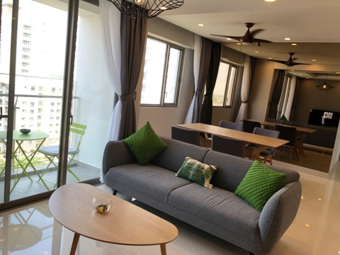 CHO THUÊ CĂN HỘ HƯNG PHÚC - HAPPY RESIDENCE PHÚ MỸ HƯNG | 90M2 | 2 PHÒNG NGỦ THOÁNG ĐẸP