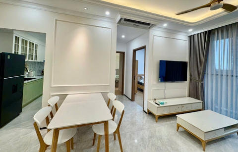 CHO THUÊ CĂN HỘ THE AURORA PHÚ MỸ HƯNG QUẬN 7 – 75M² | 2 PHÒNG NGỦ | FULL NỘI THẤT