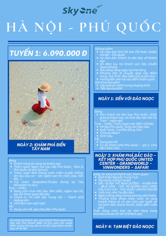 MỞ TOUR HÀ NỘI - PHÚ QUỐC THÁNG 12/2025