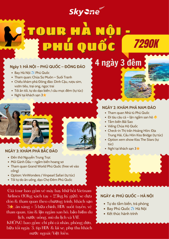 TOUR HÀ NỘI - ĐẢO NGỌC PHÚ QUỐC 2026