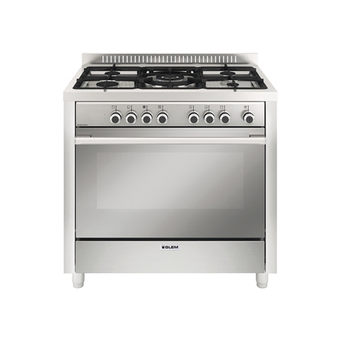 Bếp gas 5 kết hợp lò nướng 90cm Glem MQB612VI - Nhập khẩu chính hãng