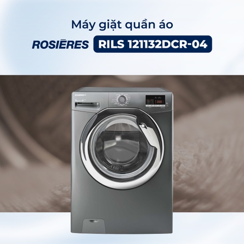 Máy giặt Rosières 11 kg RILS 121132DCR-04 - Nhập khẩu chính hãng