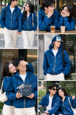Couple Denim Jacket for Perfect Couples - From Gootik Fashion with Love