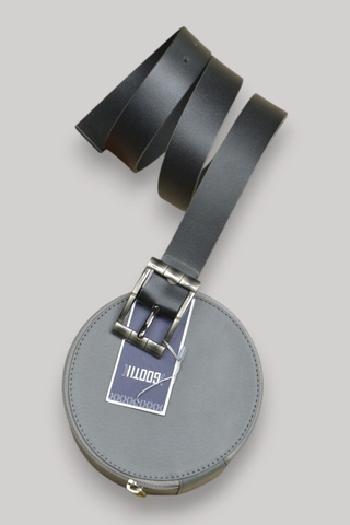 Thắt Lưng Nam da trâu 1 lớp bảng 3.5cm-Khoá Kim-Thương Hiệu Gootik Fashion