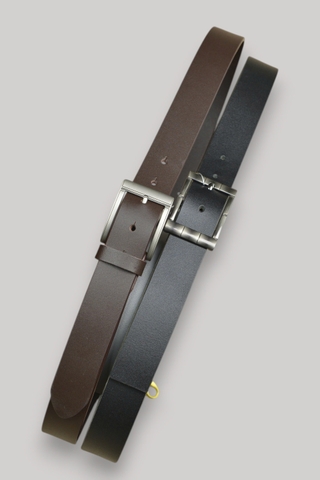 Thắt Lưng Nam da trâu 1 lớp bảng 3.5cm-Khoá Kim-Thương Hiệu Gootik Fashion