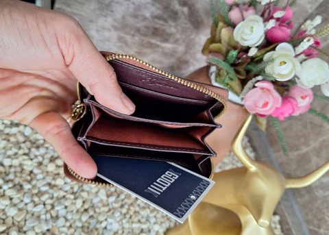 Bóp 84 Cá Sấu Để Thẻ Xe Tiền Lẻ