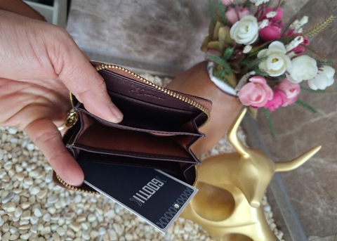 Bóp 84 Cá Sấu Để Thẻ Xe Tiền Lẻ