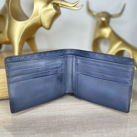 Bóp nam ngang đan caro