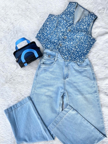 Áo Gile Jeans Cao Cấp Sành Điệu