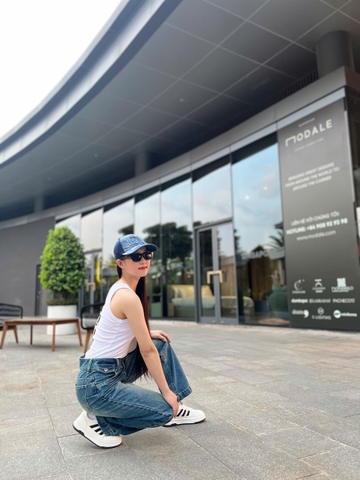 Quần Jeans Nắp Túi