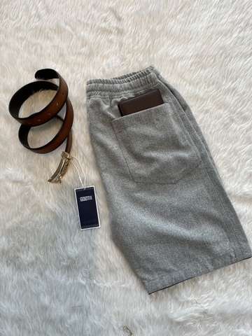 Quần Short Nam Lưng Thun Màu Lông Chuột Size 31