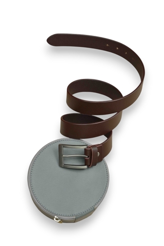 Thắt Lưng Nam da trâu 1 lớp bảng 3.5cm-Khoá Kim-Thương Hiệu Gootik Fashion