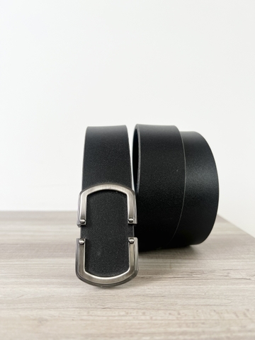 Thắt Lưng Nam da trâu 1 lớp bảng 3.5cm-Khoá bấm-Thương Hiệu Gootik Fashion