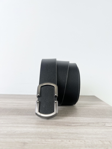 Thắt Lưng Nam da trâu 1 lớp bảng 3.5cm-Khoá bấm-Thương Hiệu Gootik Fashion