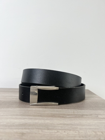 Thắt Lưng Nam da trâu 1 lớp bảng 3.5cm-Khoá bấm-Thương Hiệu Gootik Fashion