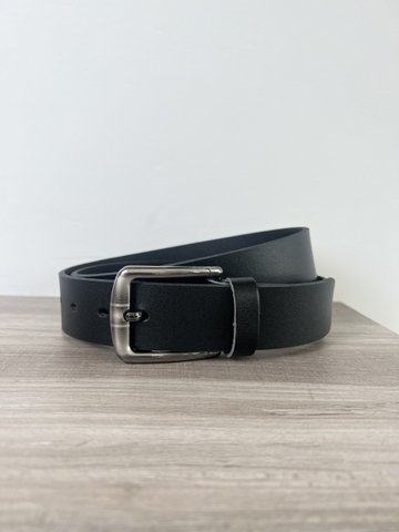 Thắt Lưng Nam da trâu 1 lớp bảng 3.8cm-Khoá Kim-Thương Hiệu Gootik Fashion