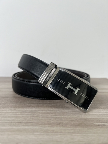 Thắt Lưng Nam da bò 2 lớp bản 3.0cm-Khoá Tự Động-Thương Hiệu Gootik Fashion