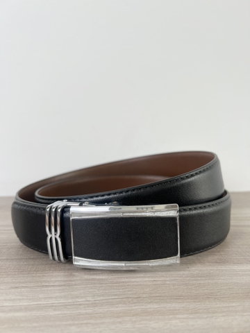 Thắt Lưng Nam da bò 2 lớp bản 3.5cm-Khoá đầu tỳ Free Size-Thương Hiệu Gootik Fashion