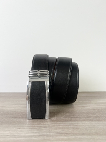 Thắt Lưng Nam da bò 2 lớp bản 3.5cm-Khoá đầu tỳ Free Size-Thương Hiệu Gootik Fashion