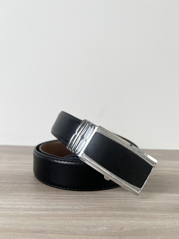 Thắt Lưng Nam da bò 2 lớp bản 3.5cm-Khoá đầu tỳ Free Size-Thương Hiệu Gootik Fashion