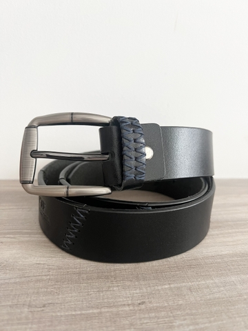 Thắt Lưng Nam da trâu 1 lớp ghép nối thủ công bản 3.8cm-Khoá Kim-Thương Hiệu Gootik Fashion