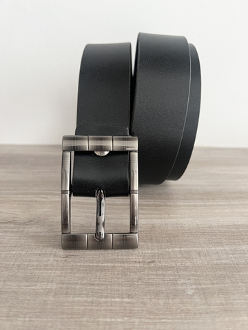 Thắt Lưng Nam da trâu 1 lớp bảng 3.5cm-Khoá Kim-Thương Hiệu Gootik Fashion