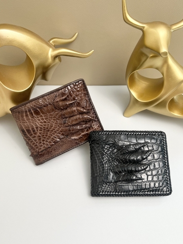 Bóp da cá sấu thật