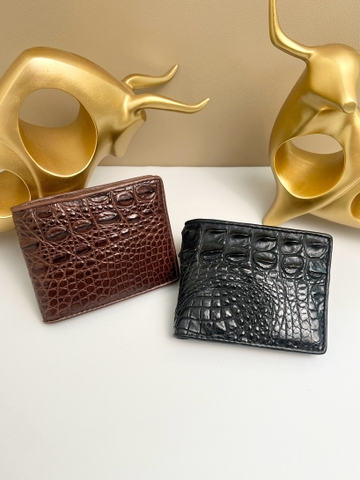 Bóp da cá sấu thật