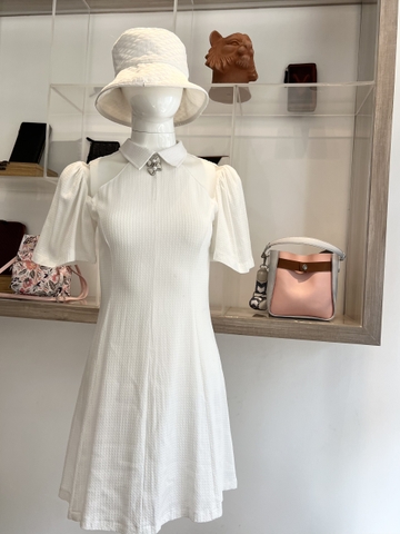 Đầm trắng phối