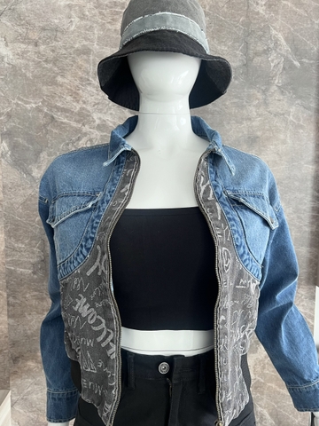 Áo Khoác Jeans Phối M5
