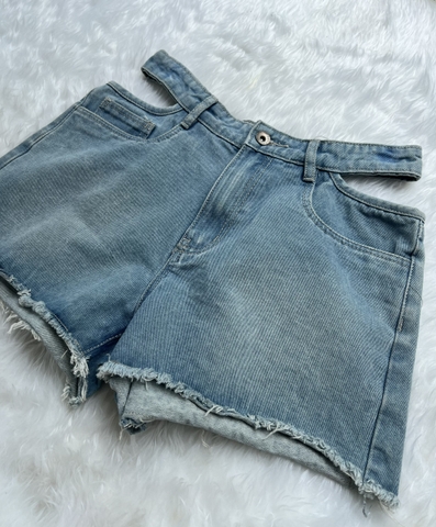 Quần Short Jeans Khoét