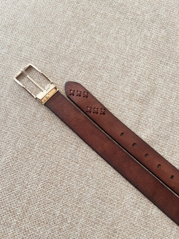 Thắt Lưng Nam da bò 1 lớp bảng 3.5cm-Khoá kim kẹp-Thương Hiệu Gootik Fashion