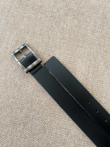 Thắt Lưng Nam da trâu 1 lớp bảng 3.5cm-Khoá Kim-Thương Hiệu Gootik Fashion