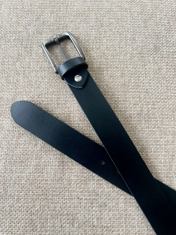 Thắt Lưng Nam da trâu 1 lớp bảng 3.8cm-Khoá Kim-Thương Hiệu Gootik Fashion