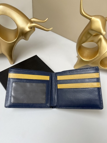 Bóp xanh phối vàng