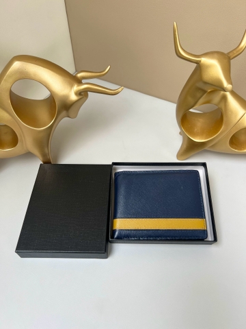 Bóp xanh phối vàng