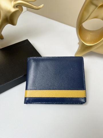 Bóp xanh phối vàng