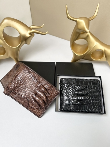 Bóp da cá sấu thật