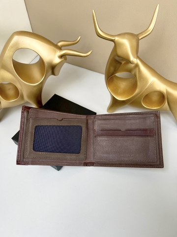 Bóp nam phôi chỉ màu nâu